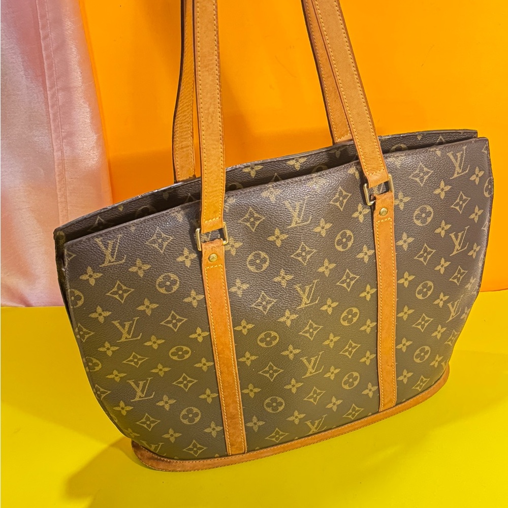 Louis Vuitton Monogram The Babylon Brown and Tan Tote bag - Picture 11 of 14
